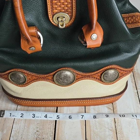 Vintage Sam Roberts Western Leather Bag - Picture 10 of 11